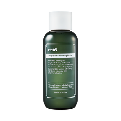 Agua suavizante diaria para la piel KLAIRS 500 ml