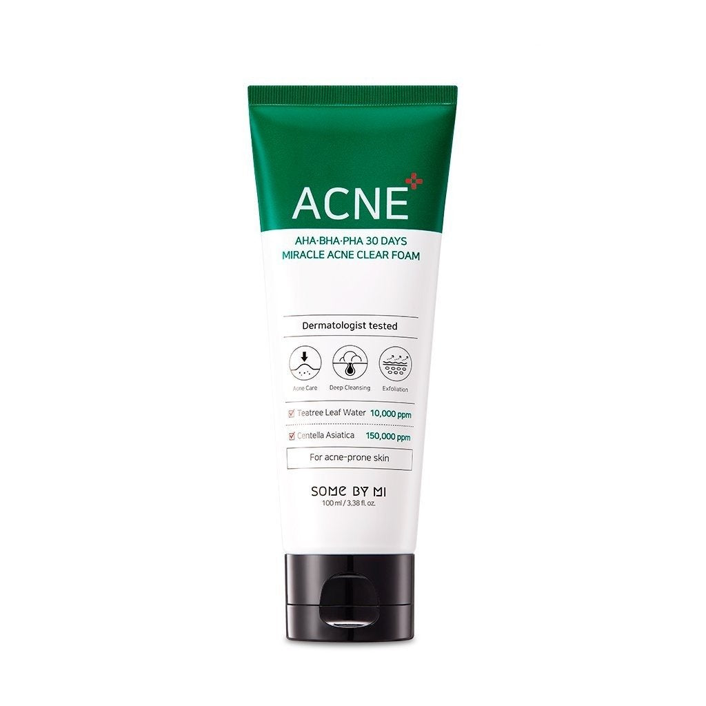 [SOME BY MI] Mousse nettoyante anti-acné Miracle 30 jours AHA-BHA-PHA 100 ml