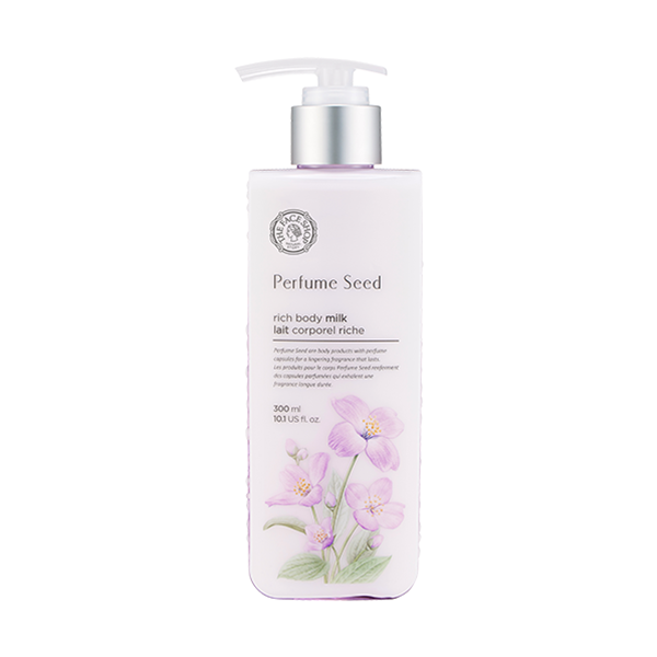 Lait corporel riche en graines de parfum The Face Shop 300 ml