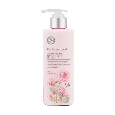 THE FACE SHOP Perfume Seed Velvet Body Milk 300ml - hydration and protection