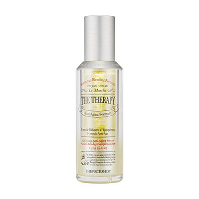 THE FACE SHOP THE THERAPY Oil-Drop Anti-Aging Serum 45ml - deep cleansing