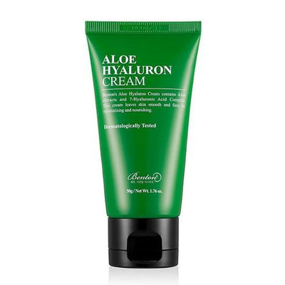 Benton Aloe Hyaluron Cream 50g with aloe for hydration and soothing