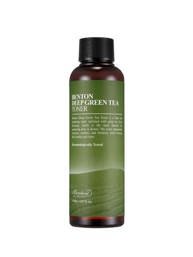 Benton Deep Green Tea Toner 150ml with green tea for antioxidant and anti-aging