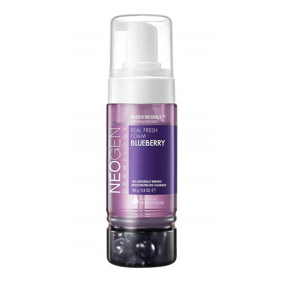 NEOGEN Real Fresh Foam Cleanser 160g #Blueberry - deep cleansing