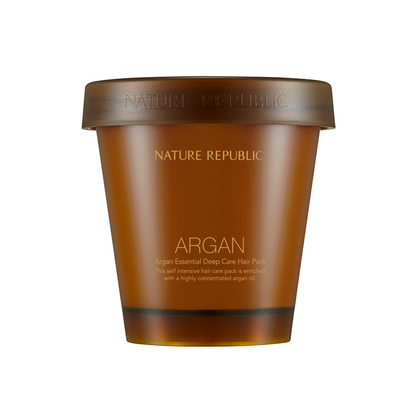 [NATURE REPUBLIC] Pack soin capillaire en profondeur Argan Essential 200 ml