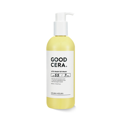 [HOLIKA HOLIKA] Good Cera Ato Relief Oil Wash 400ml - buy online