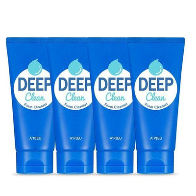 A'pieu Deep Clean Foam Cleanser 130ml X 4ea - buy online