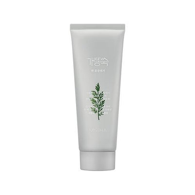MISSHA New Artemisia Pack Foam Cleanser 150ml with mugwort for soothing for sensitive skin
