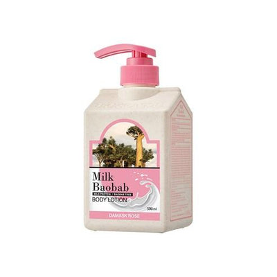 BIOKLASSE MILK BAOBAB Body Lotion 500ml #Damask Rose - buy online