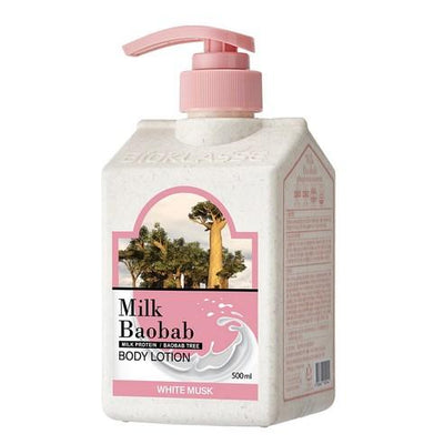BIOKLASSE MILK BAOBAB Body Lotion 500ml #White Musk - buy online