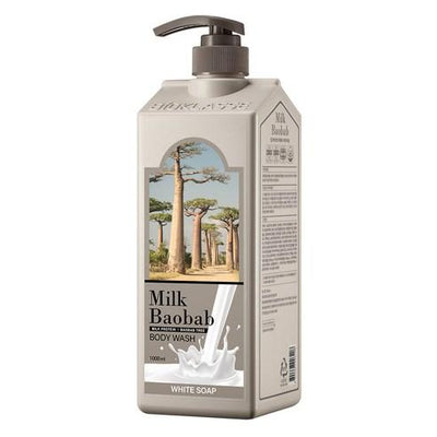 BIOKLASSE MILK BAOBAB Body Wash 1000ml #White Soap - buy online