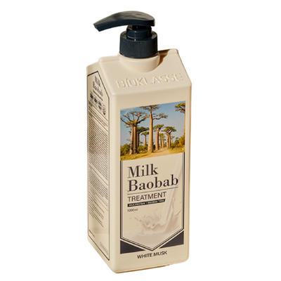 BIOKLASSE MILK BAOBAB Hair Treatment 1000ml #White Musk - buy online