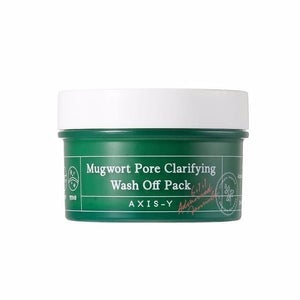 AXIS-Y Mugwort Pore Clarifying Wash Off Pack 100ml with mugwort for soothing for sensitive skin