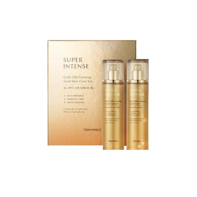 TONYMOLY SUPER INTENSE Gold 24K Ginseng Snail SET with ginseng for vitality and anti-aging