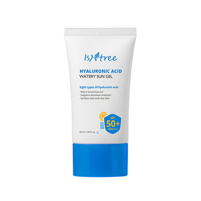Isntree Hyaluronic Acid Watery Sun Gel 50ml SPF50+ PA++++ with hyaluronic for deep hydration