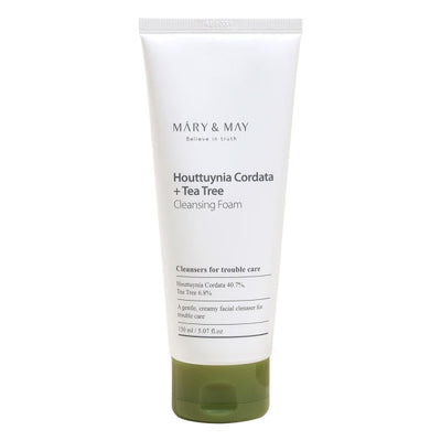 [MARY & MAY] Houttuynia Cordata + Tea Tree Cleansing Foam 150ml - buy online