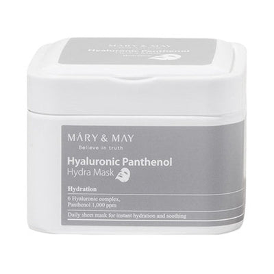 [MARY & MAY] Hyaluronic Panthenol Hydra Mask Sheets 30 Sheets - buy online