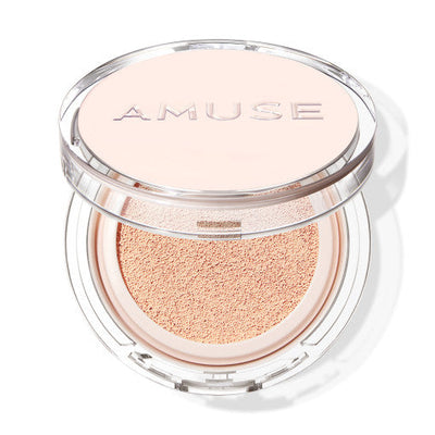 AMUSE Skin Tune Vegan Cover Cushion SPF45 PA ++ 15g (3 Colors) - deep cleansing