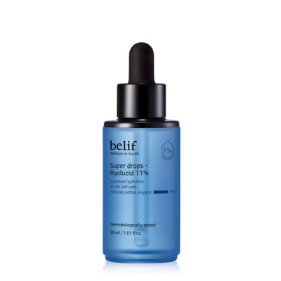 belif Super Drops - Hyalucid 11% 30ml - deep cleansing
