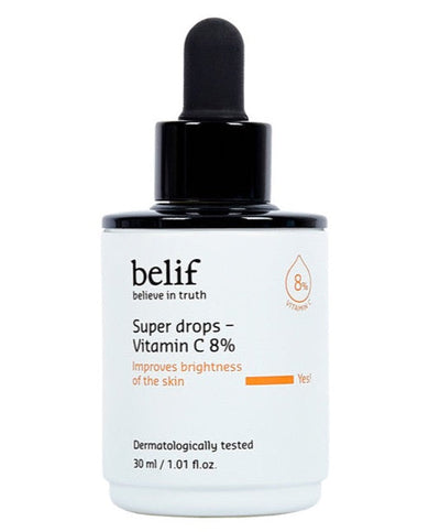 belif Super drops Vitamin C 8% Ampoule 30ml - deep cleansing