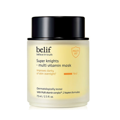 belif Super Knights Multi Vitamin Mask 75ml - weekly treatment