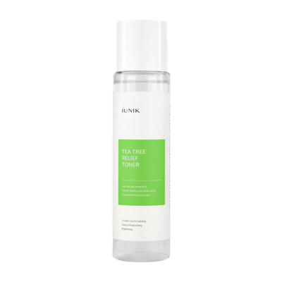 iUNIK Tea Tree Relief Toner 200ml with centella for soothing and repair