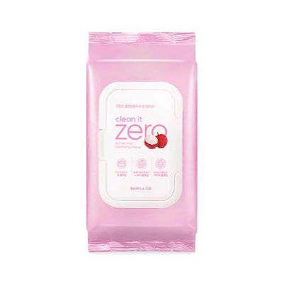 BANILA CO Clean It Zero Lychee Vita Cleansing Tissue 30 Sheets - deep cleansing