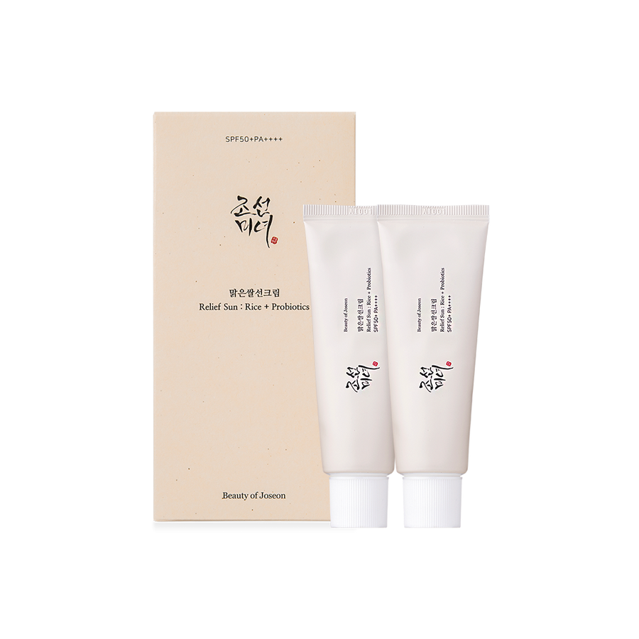 [Beauty of Joseon] Relief Sun: Rice + Probiotics (SPF50+ PA++++) Double Pack 50ml X 2ea