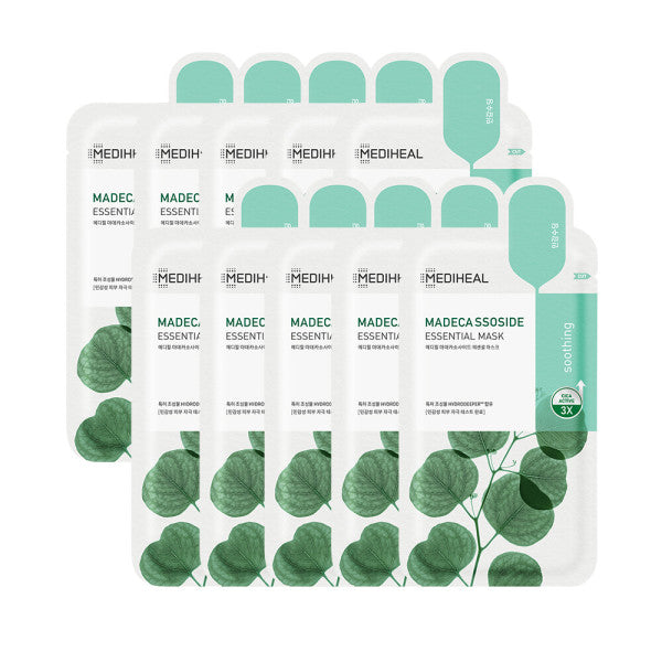 Mascarilla esencial Madecassoside de MEDIHEAL, 10 unidades