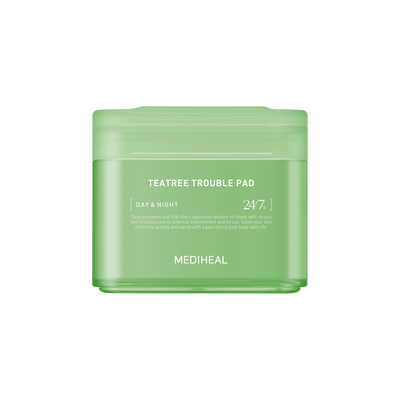MEDIHEAL Tea Tree Trouble Pad 100 Pads - deep cleansing