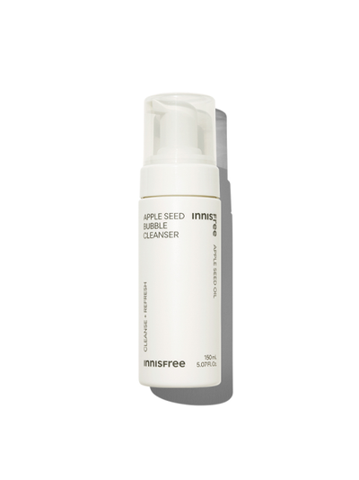 innisfree Apple Seed Bubble Cleanser 150ml - deep cleansing