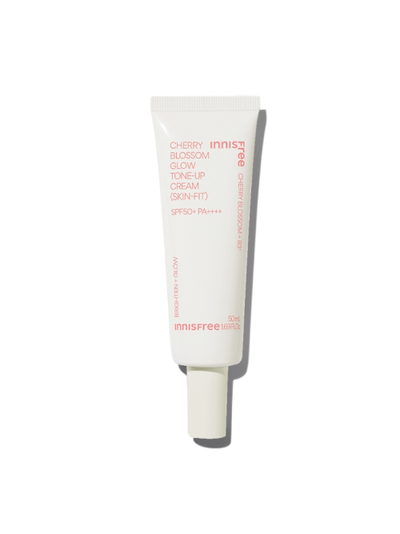 innisfree Jeju Cherry Blossom Tone-Up Cream(Skin-Fit) 50ml SPF50+ PA++++ - deep cleansing