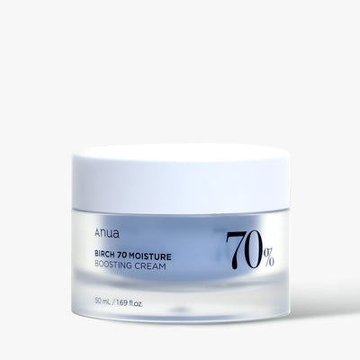 Anua Birch 70 Moisture Boosting Cream 50ml - deep cleansing