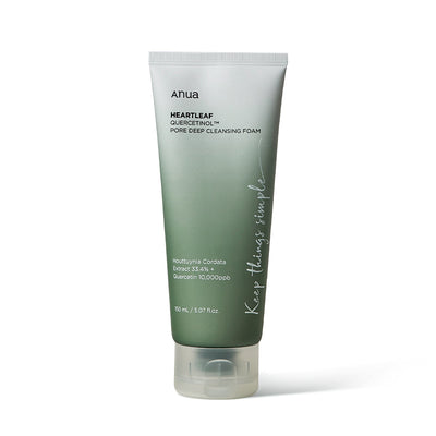 Anua HEARTLEAF QUERCETINOL PORE DEEP CLEANSING FOAM 150ml - buy online