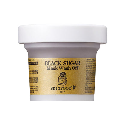 Mascarilla de azúcar negra SKINFOOD, 120 g