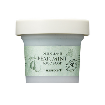 SKINFOOD Pear Mint Food Mask 120g - deep cleansing
