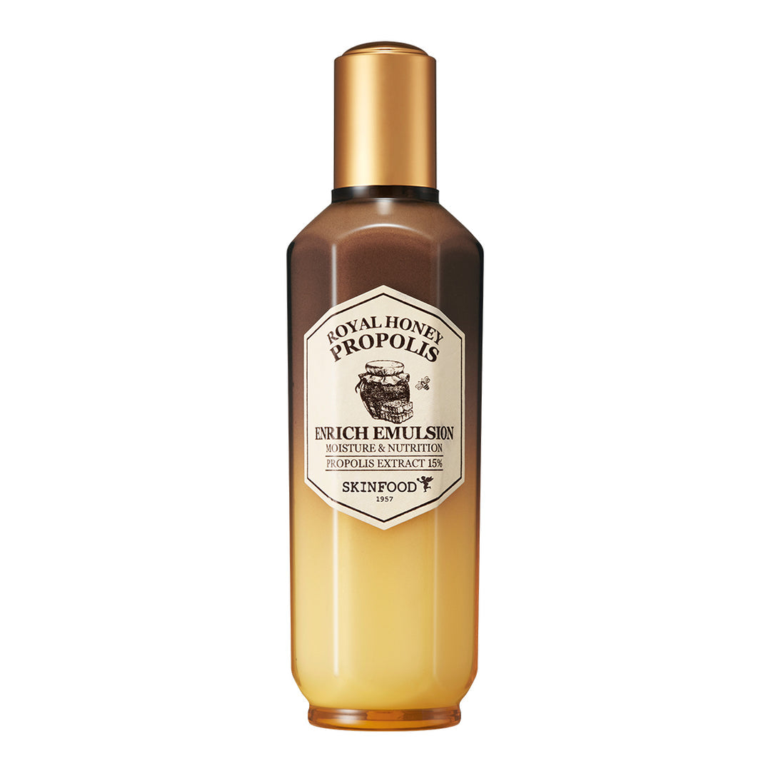 Emulsión enriquecedora de propóleo y miel real SKINFOOD 160 ml