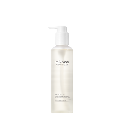 mixsoon Bean Cleansing Oil 195ml with fermented for improved absorption and brightness