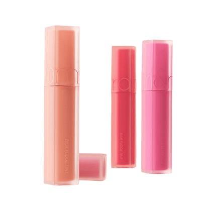 rom&nd Blur Fudge Tint #be OVEEER Shade Series (4 Colors) - deep cleansing