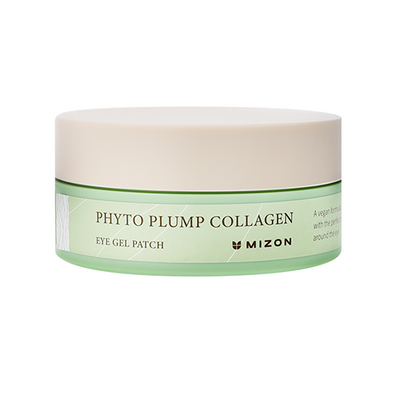 MIZON Phyto Plump Collagen Eye Gel Patch 84g with centella for soothing and repair
