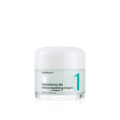 numbuzin No.1 Pantothenic B5 Active Soothing Cream 80ml - deep cleansing