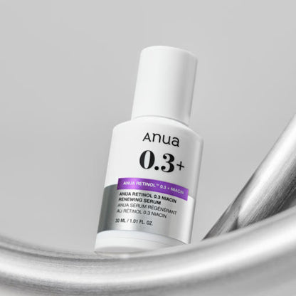 Anua Nano Retinol 0,3% + Niacina Sérum Renovador 30ml