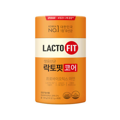 LACTO-FIT Probiotics Core 120g(60 Sticks) with aha for exfoliation and renewal