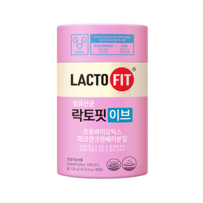 LACTO-FIT Probiotics Eve 120g(60 Sticks) with aha for exfoliation and renewal