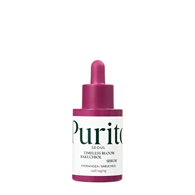 [PURITO SEOUL] Timeless Bloom Bakuchiol Serum 30ml - deep cleansing