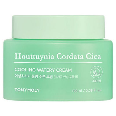 TONYMOLY Houttuynia Cordata Cica Cooling Watery Cream 100ml with centella for soothing and repair
