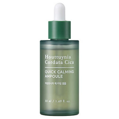 TONYMOLY Houttuynia Cordata Cica Quick Calming Ampoule 50ml with centella for soothing and repair