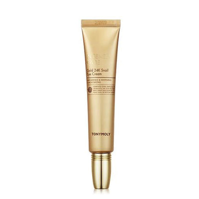 TONYMOLY INTENSE CARE Gold 24K Snail Eye Cream 30ml - deep cleansing