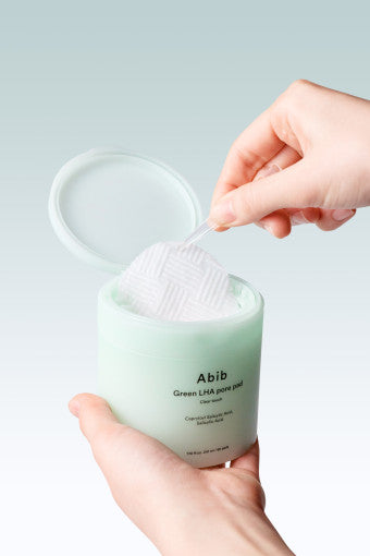 Abib Green LHA Pore Pad 60 Pads with salicylic for acne control and pores