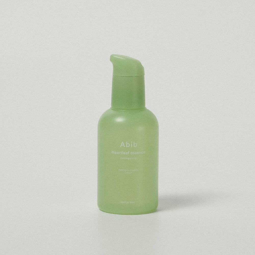 Esencia calmante Abib Heartleaf en bomba, 50 ml